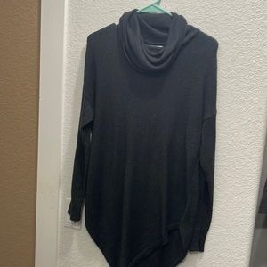 OLD NAVY ASYMETRICAL COWL NECK sweater size S ( runs large )